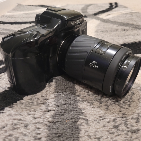 Minolta Maxxum 7xi Camera With minolta 3KY 1-AF 70-210 Beer Can Lens - Picture 13 of 16